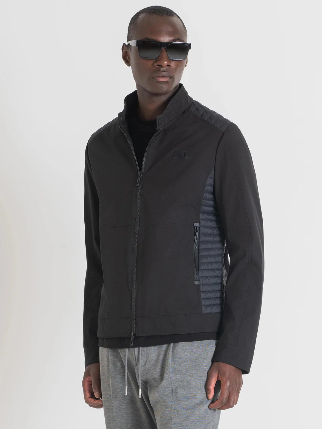 Antony Morato Men Black Lightweight Bomber Jacket - Image 2