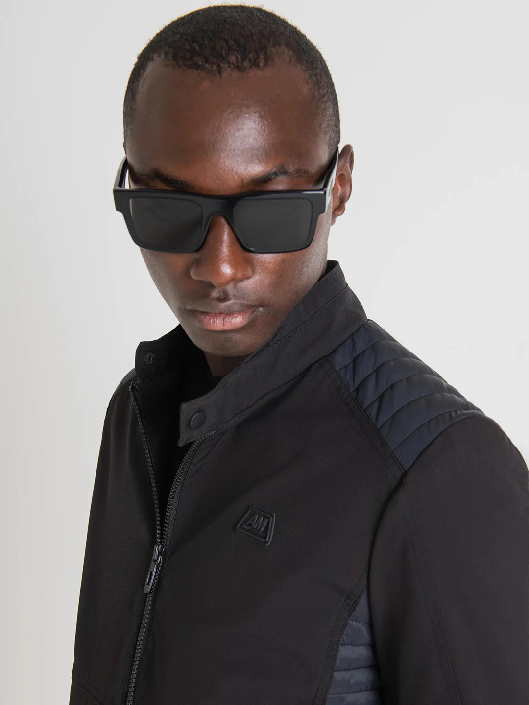 Antony Morato Men Black Lightweight Bomber Jacket - Image 4