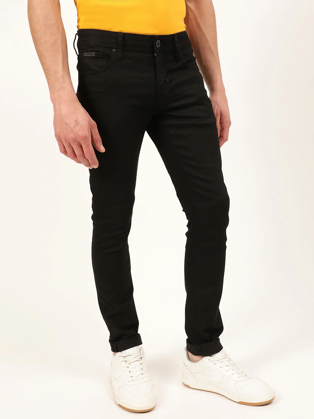 Antony Morato Men Black Tapered Fit Jeans - Image 4