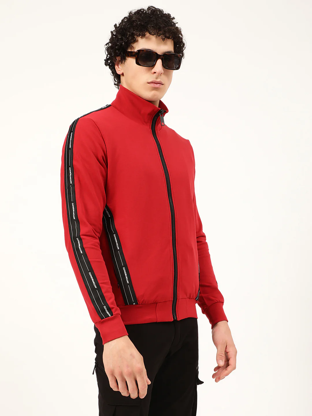 Antony Morato Men Red Sweatshirt - Image 4