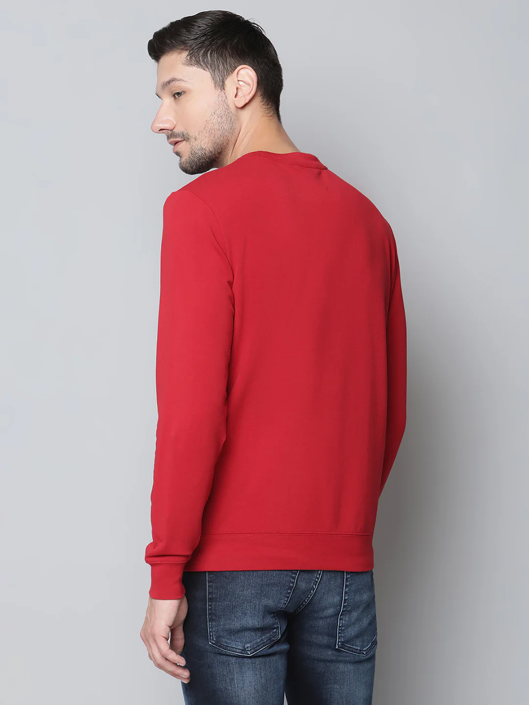 Antony Morato Men Red Solid Hooded Sweatshirt - Image 2