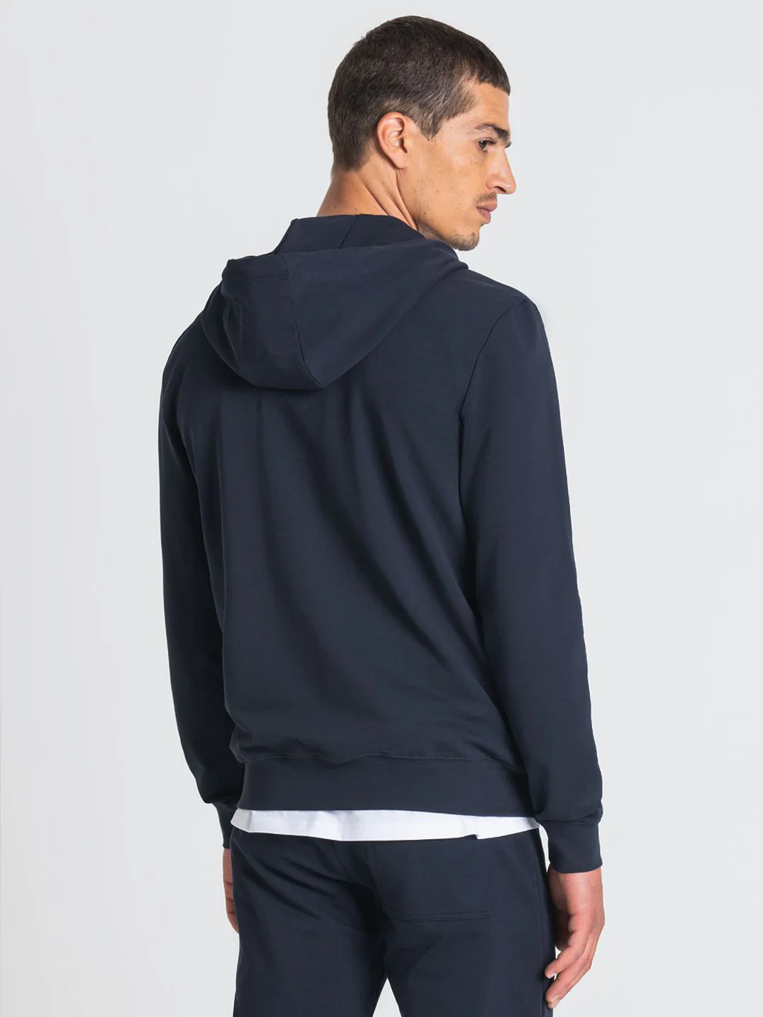 Antony Morato Men Blue Hooded Sweatshirt - Image 3