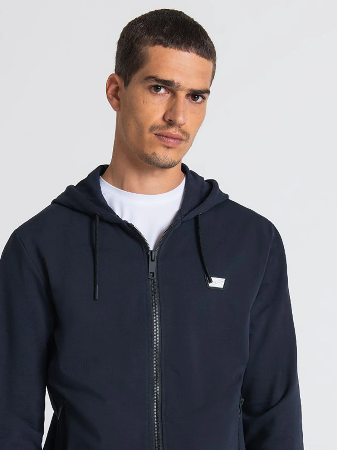 Antony Morato Men Blue Hooded Sweatshirt - Image 4