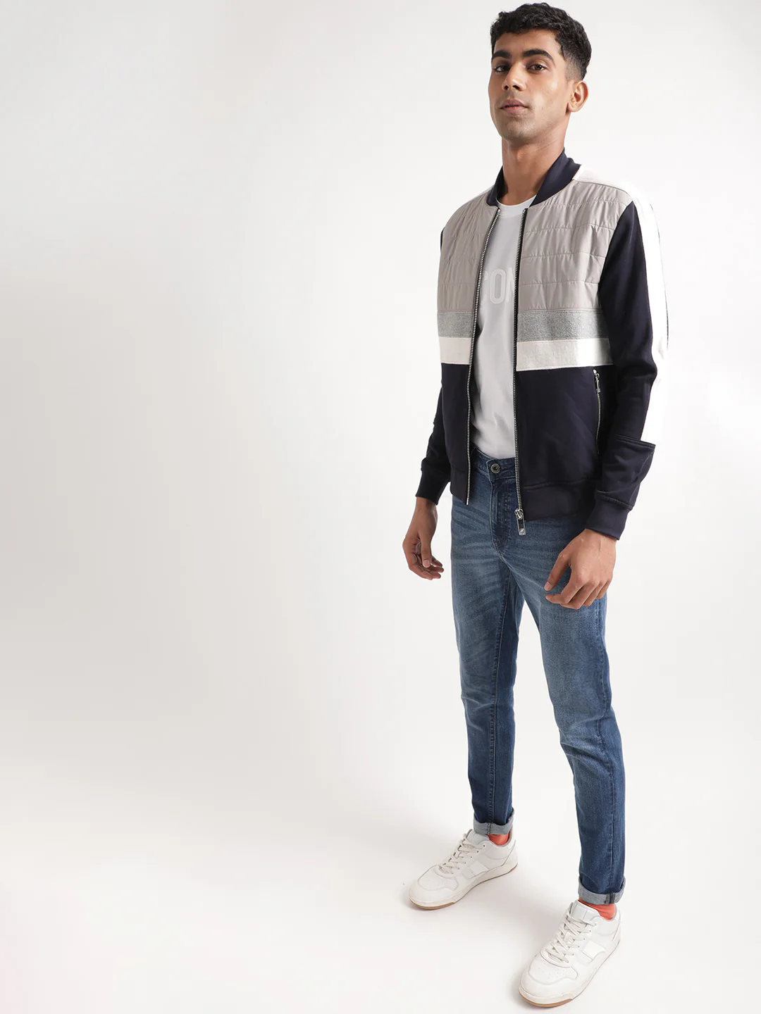 Antony Morato Men Blue Solid Hooded Sweatshirt - Image 4
