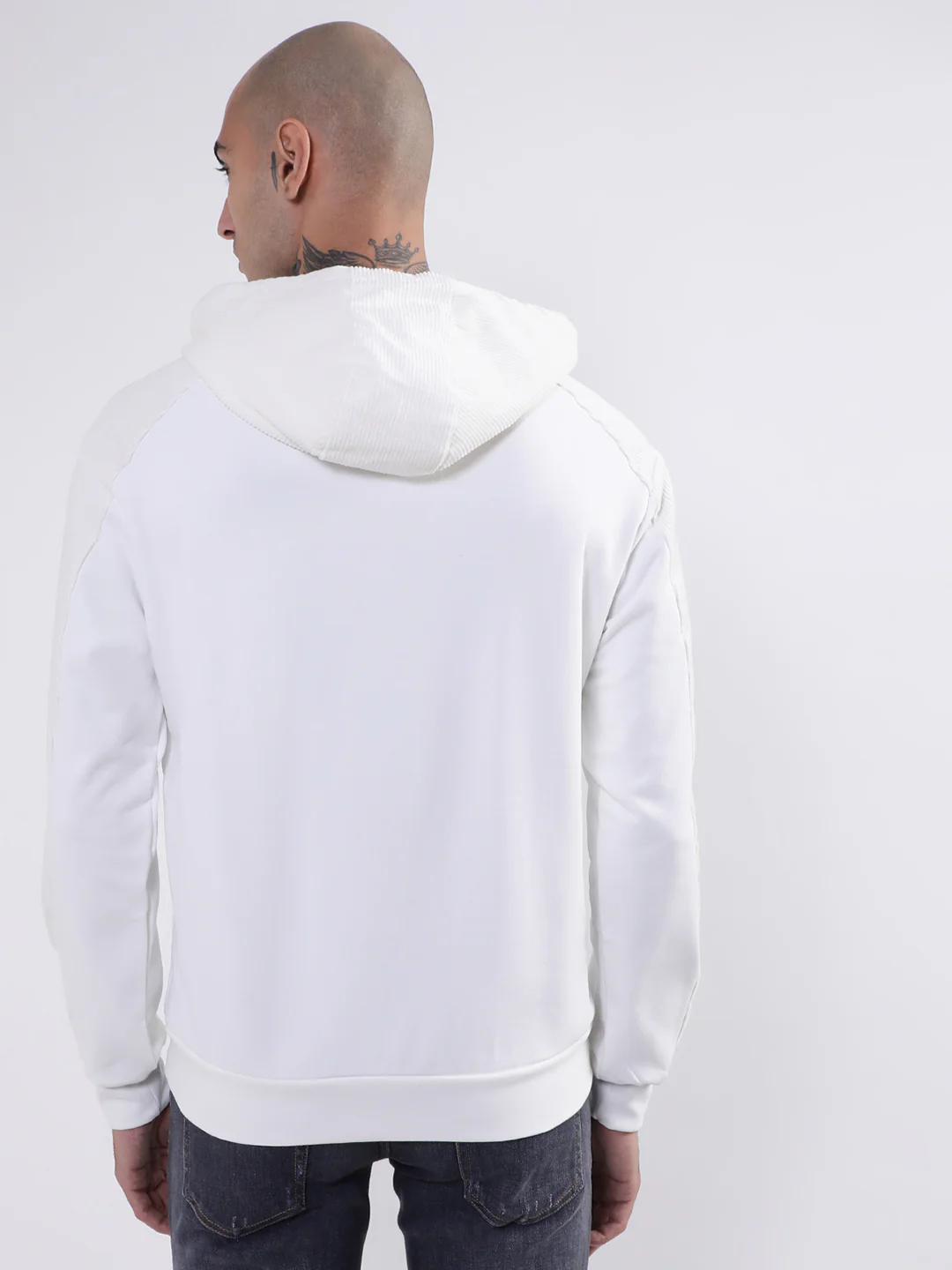 Antony Morato Men Cream-Coloured Hooded Sweatshirt - Image 2