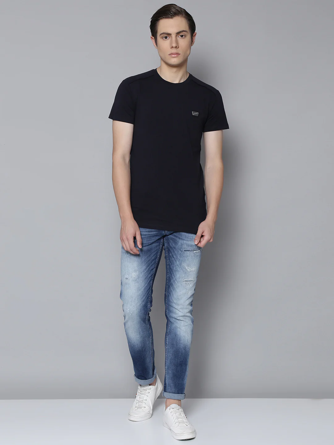 Antony Morato Navy Blue Extra Slim Fit Tshirt - Image 5