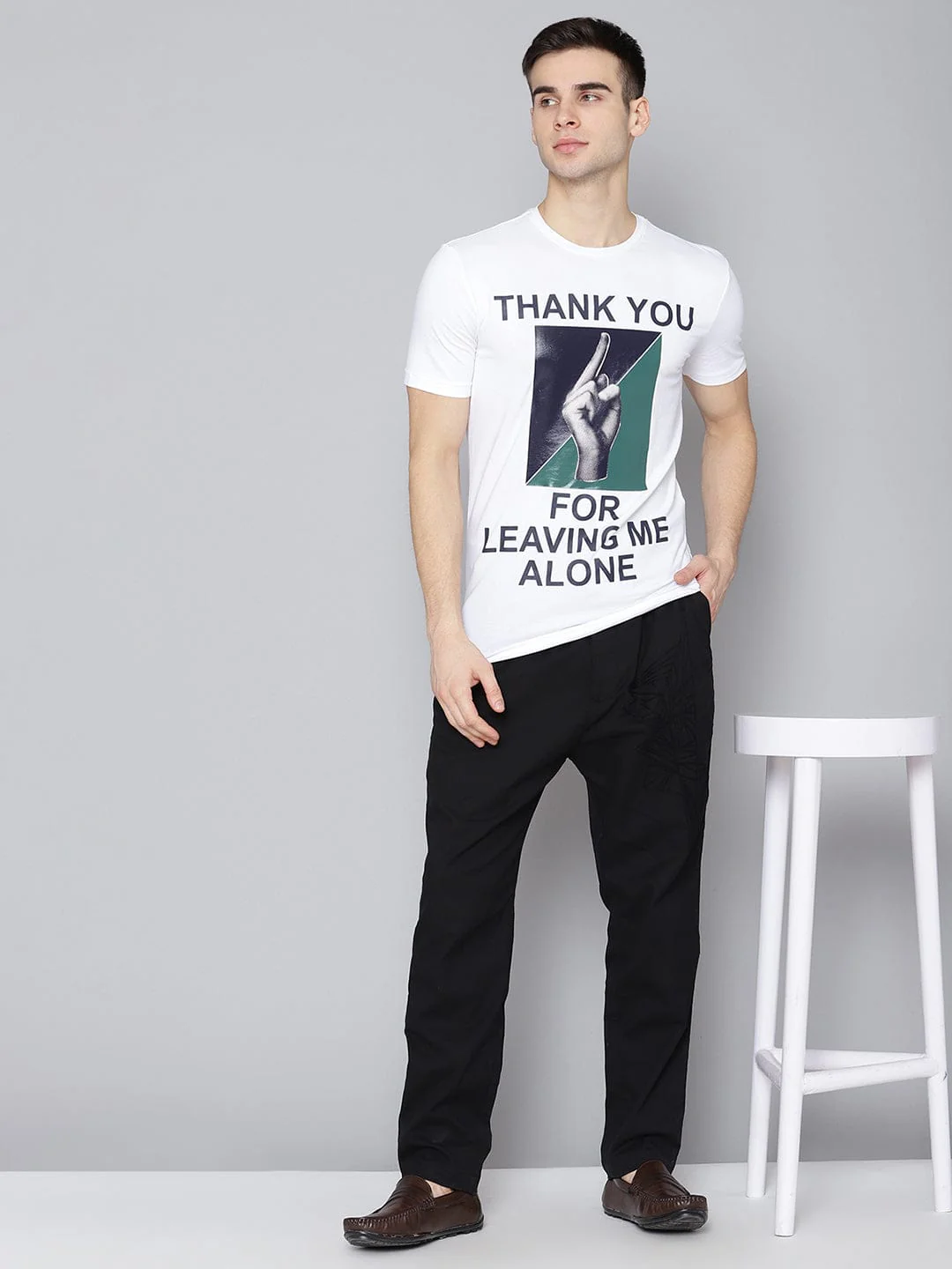 Antony Morato Men Black Slim Fit Trouser - Image 5