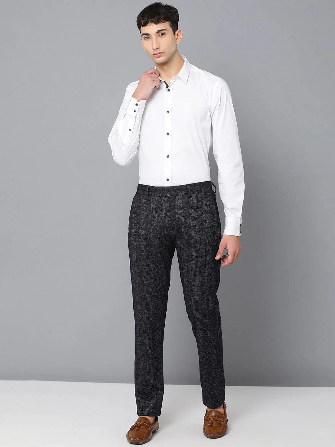 Antony Morato Men Blue Slim Fit Trouser - Image 5
