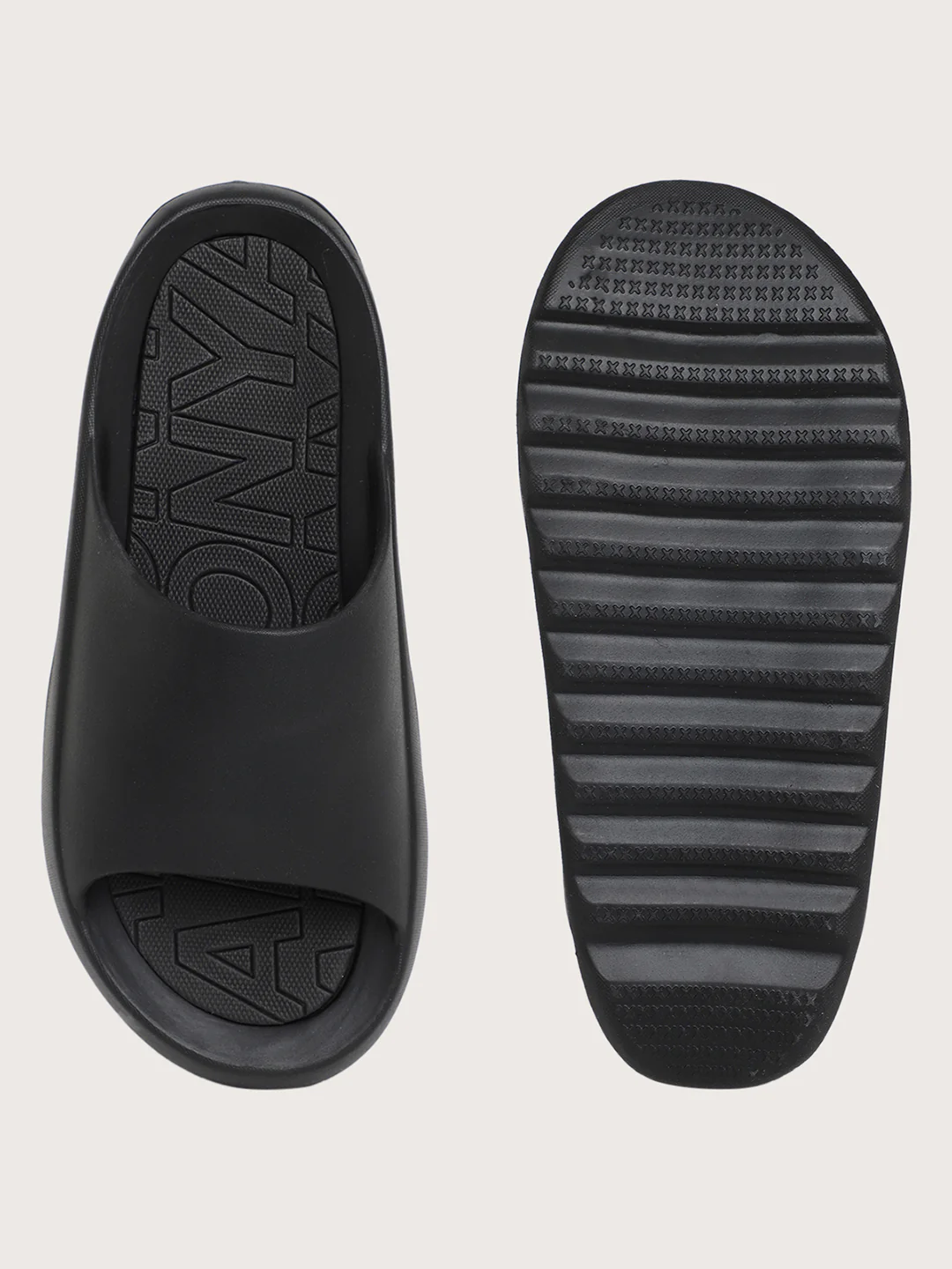 Antony Morato Men Open Toe Rubber Sliders - Image 6