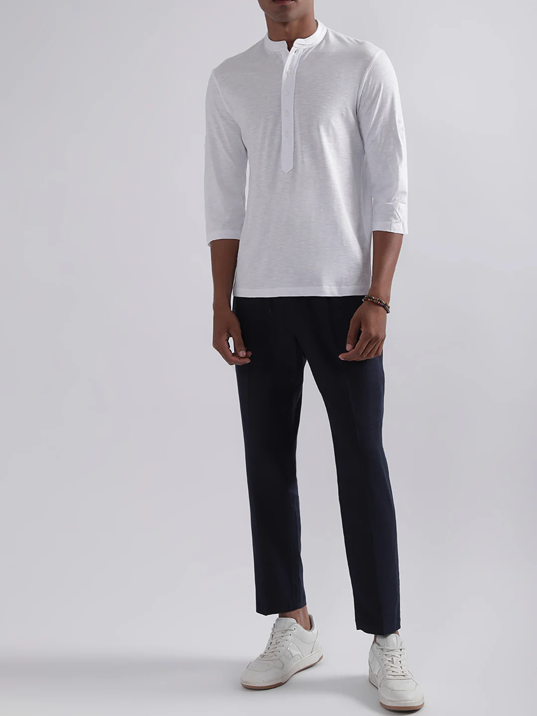Antony Morato White Regular Fit Tshirt - Image 4
