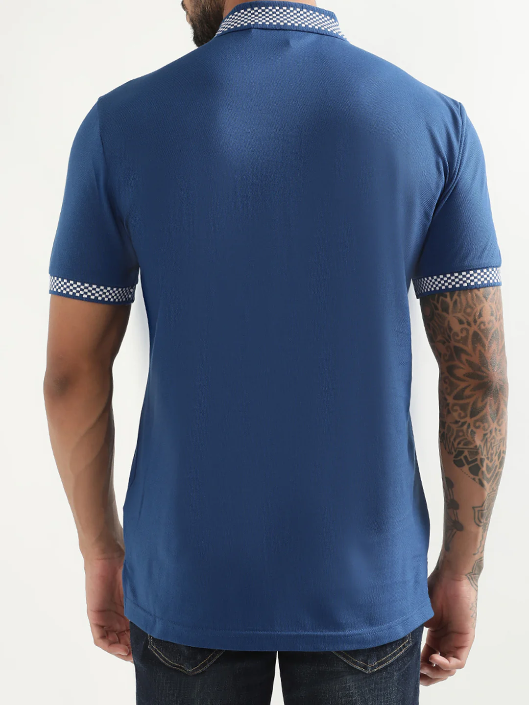 Antony Morato Blue Slim Fit Polo Tshirt - Image 2