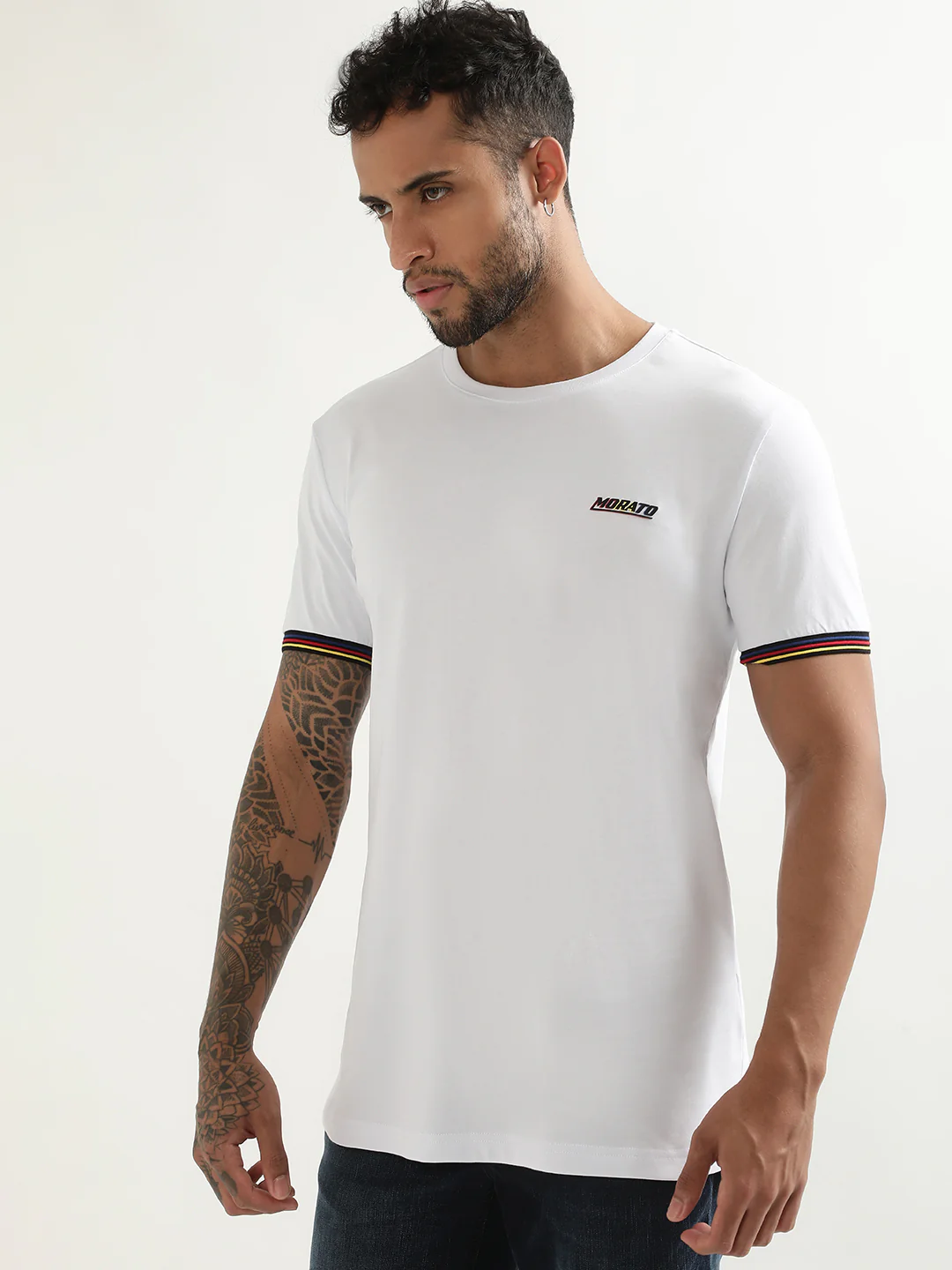 Antony Morato White Slim Fit Tshirt - Image 3
