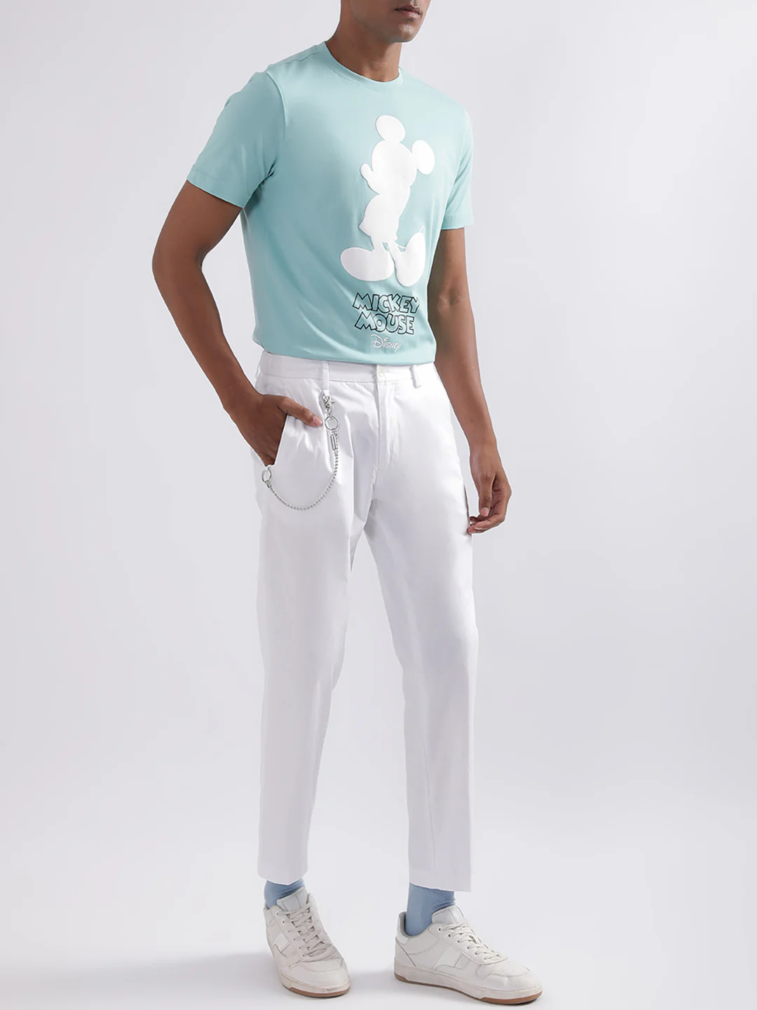Antony Morato Blue Printed Regular Fit Tshirt - Image 5