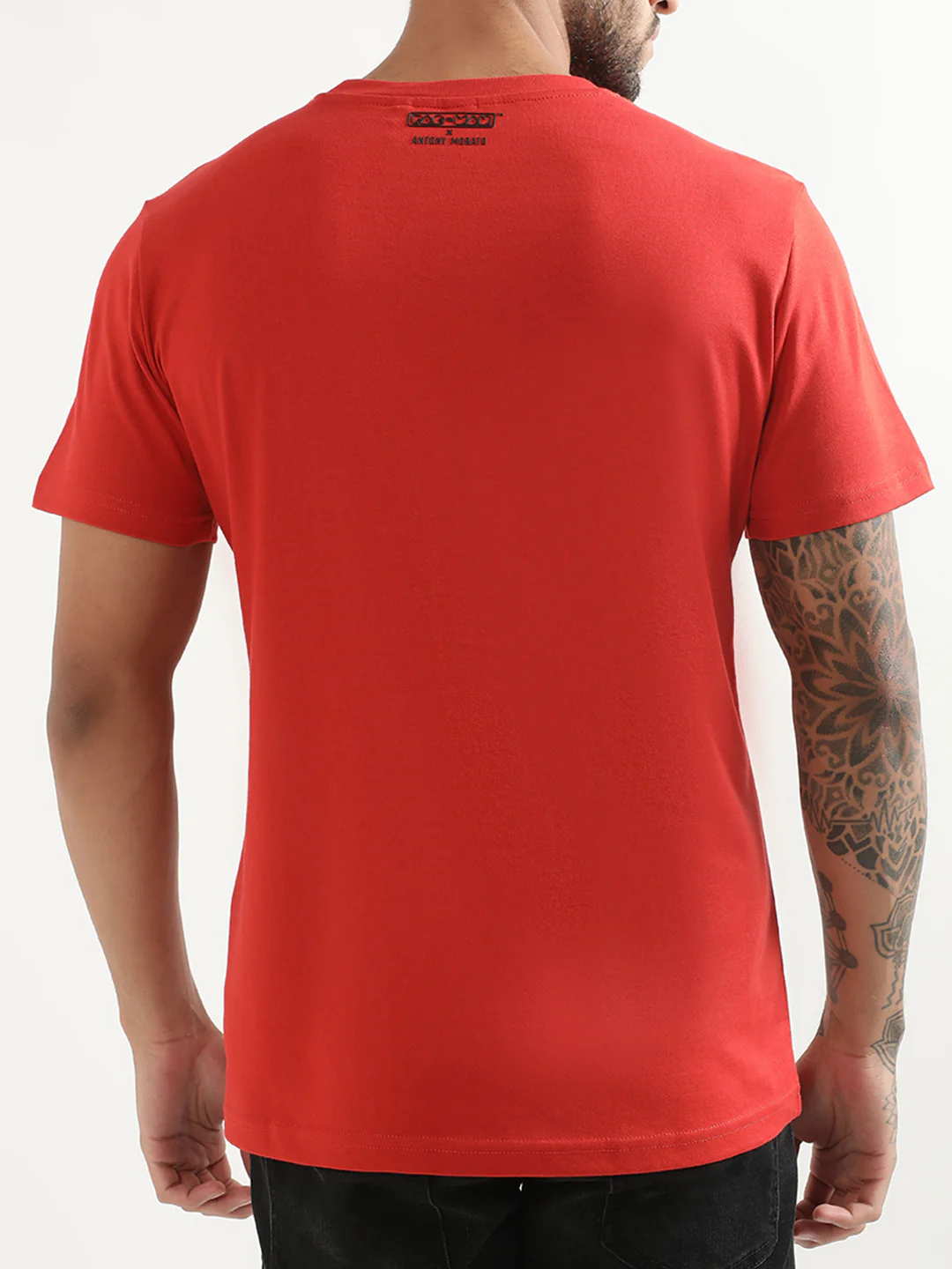 Antony Morato Red Printed Regular Fit Tshirt - Image 2