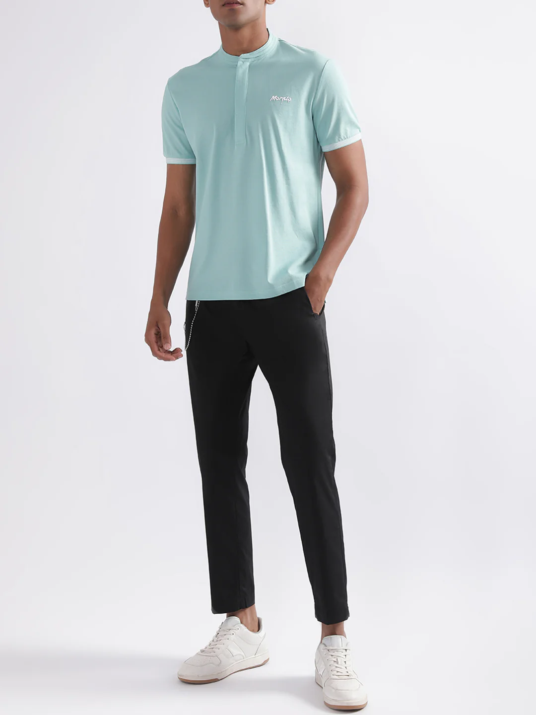 Antony Morato Turquoise Regular Fit Tshirt - Image 2