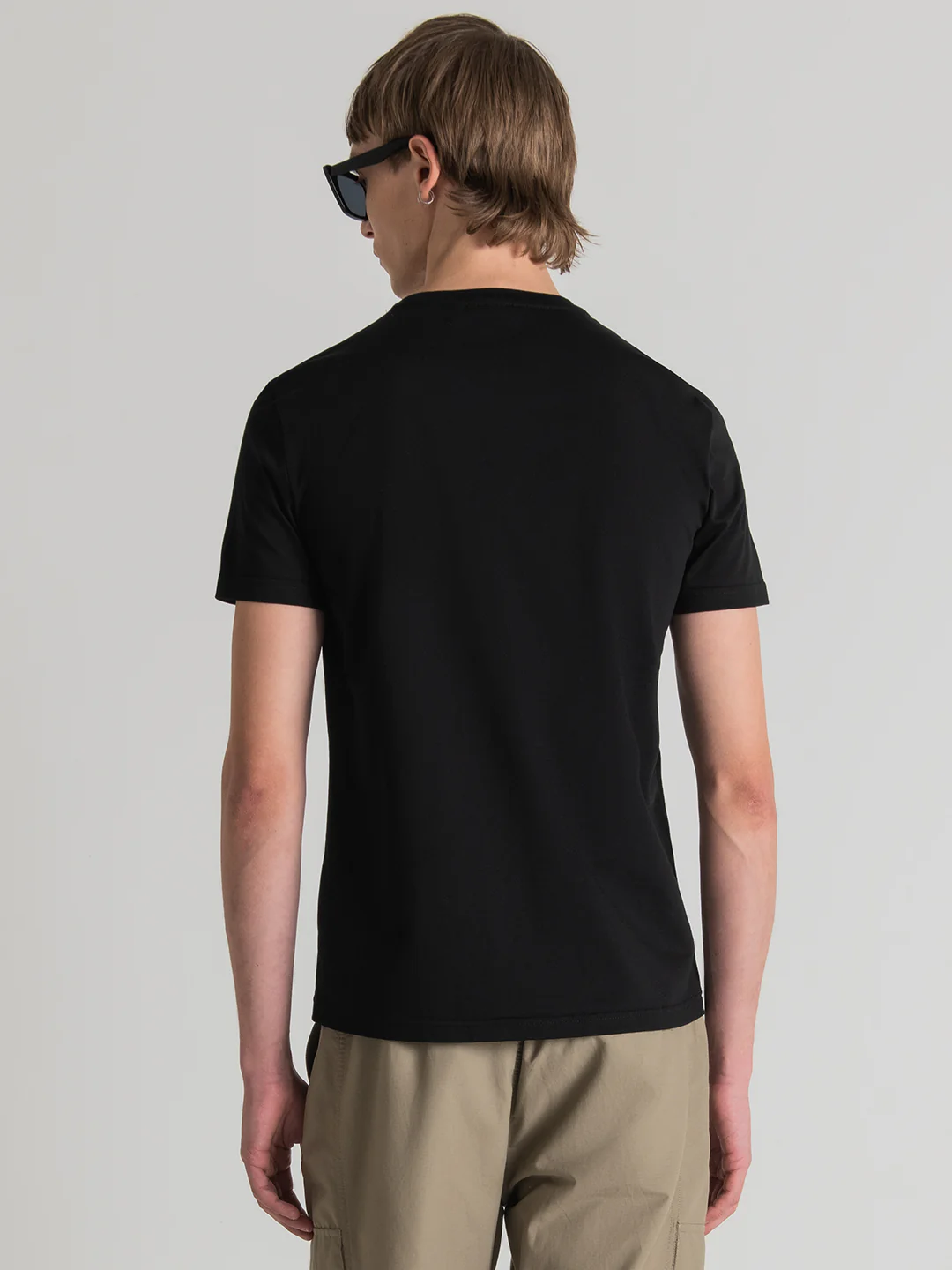 Antony Morato Black Printed Slim Fit Tshirt - Image 2