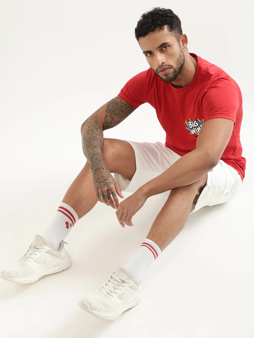 Antony Morato Red Printed Slim Fit Tshirt - Image 4