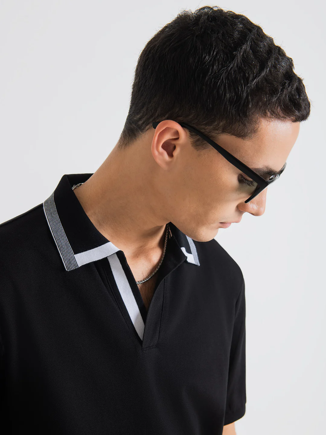 Antony Morato Black Regular Fit Polo Tshirt - Image 3