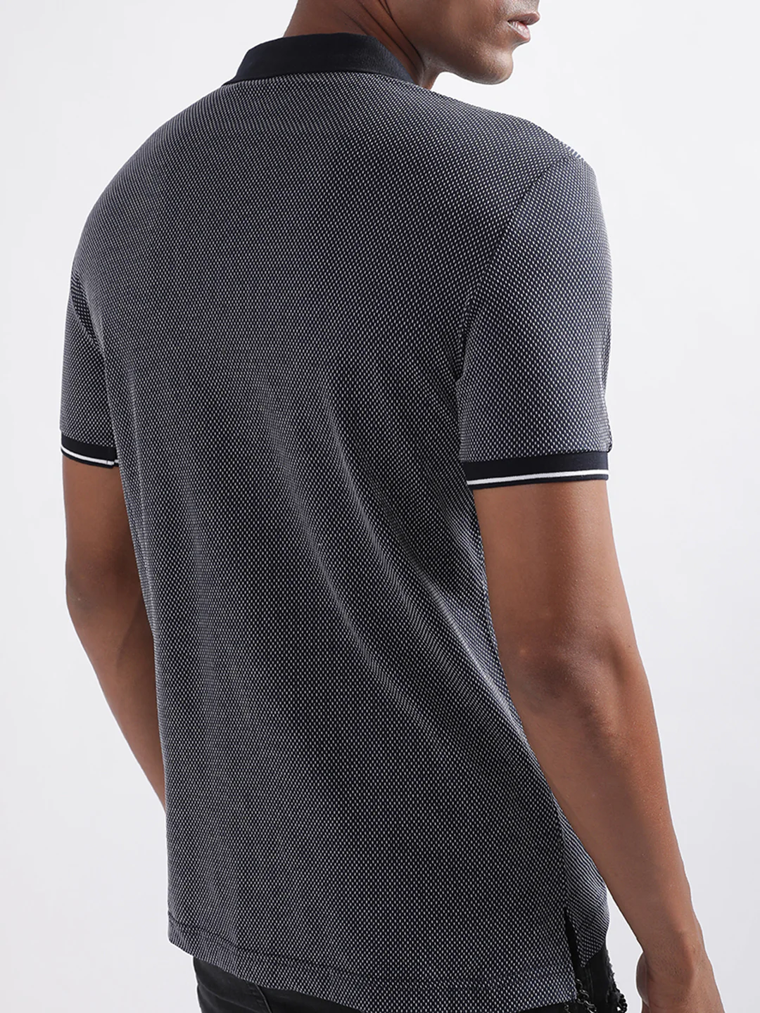 Antony Morato Blue Slim Fit Polo Tshirt - Image 3