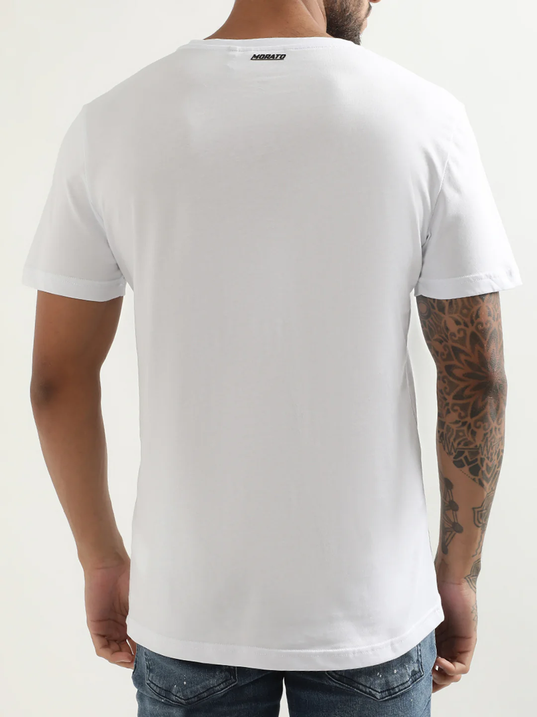 Antony Morato White Printed Slim Fit Tshirt - Image 2