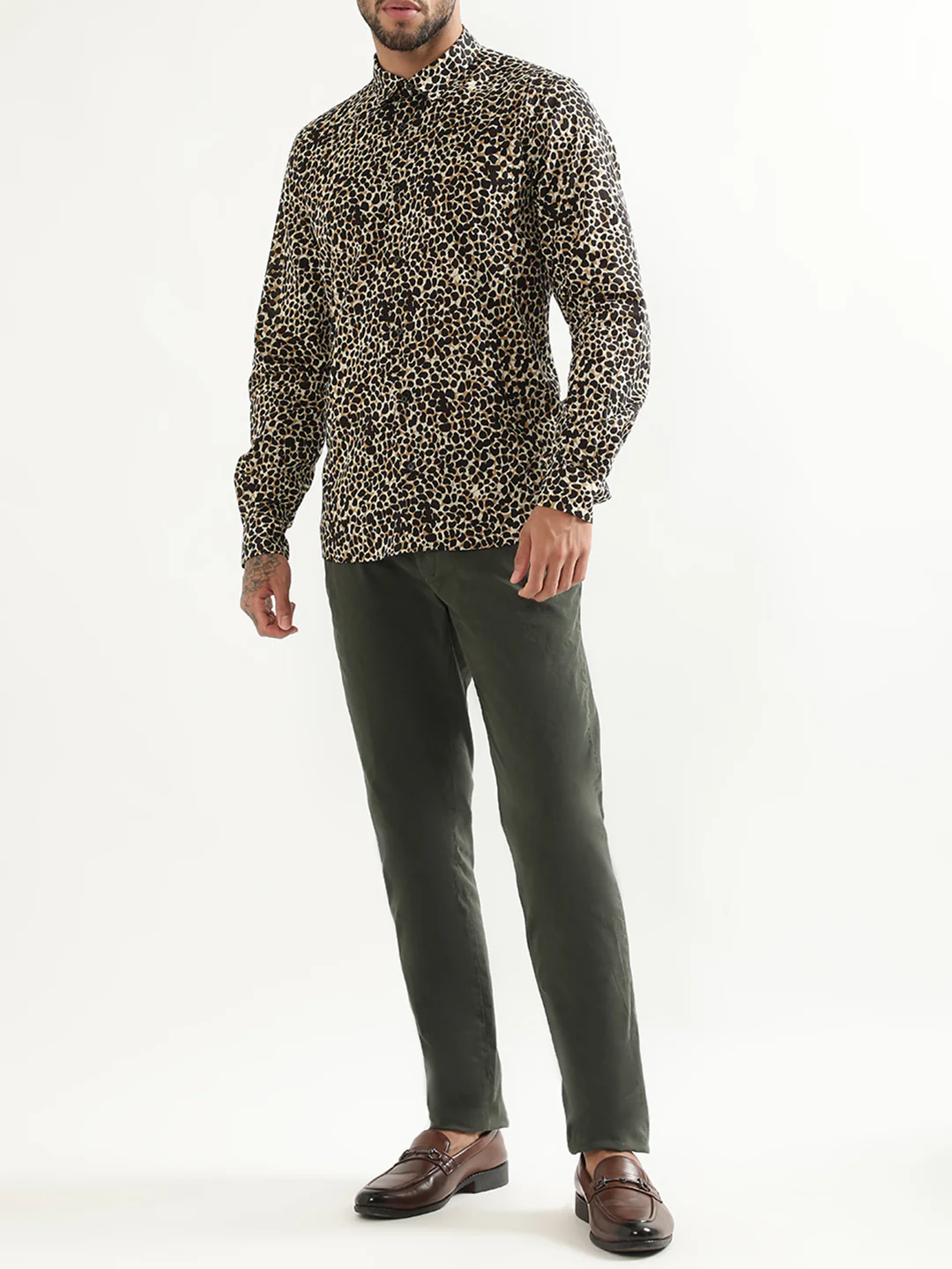 Antony Morato Multi Printed Regular Fit Shirt - Image 4