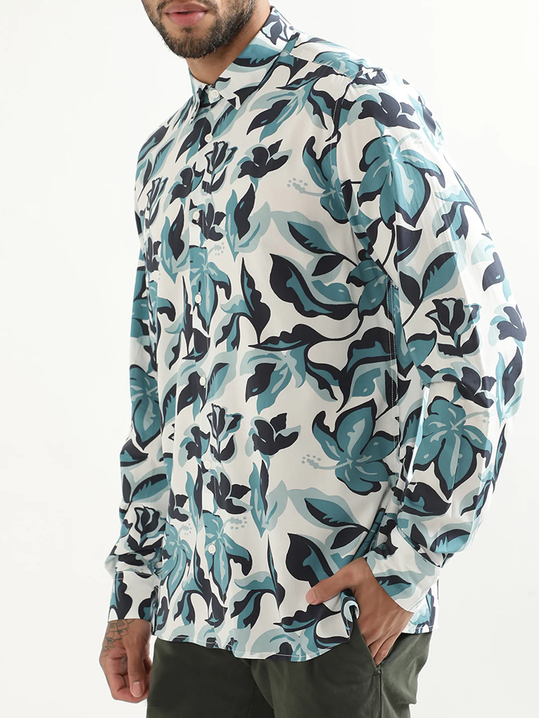 Antony Morato Multi Printed Regular Fit Shirt - Image 3