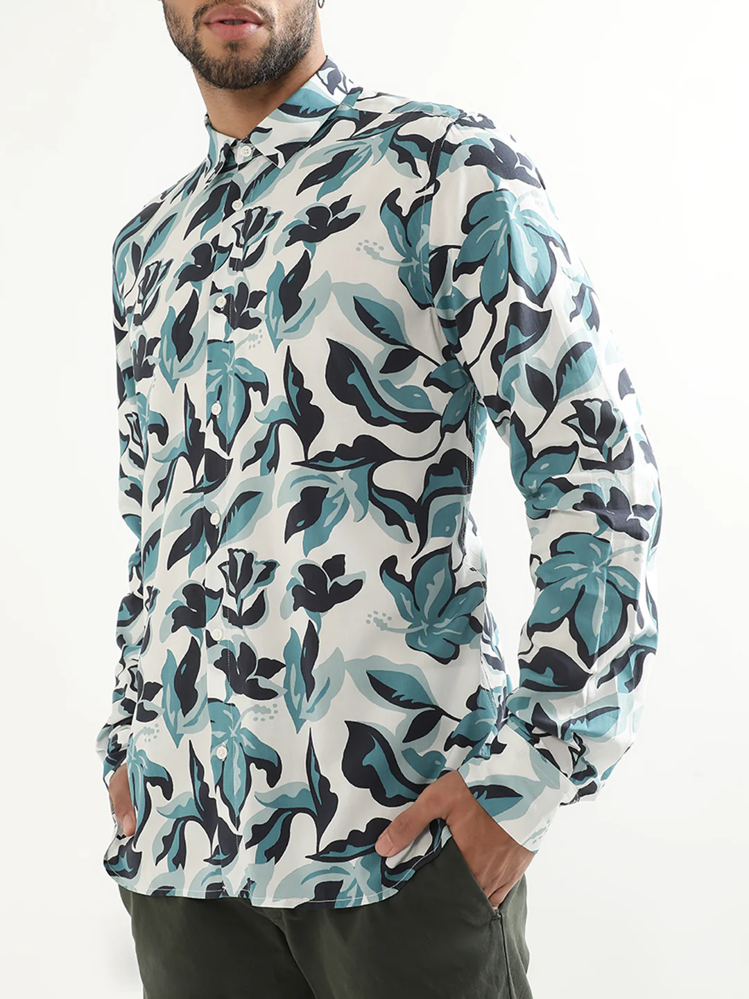 Antony Morato Multi Printed Regular Fit Shirt - Image 5