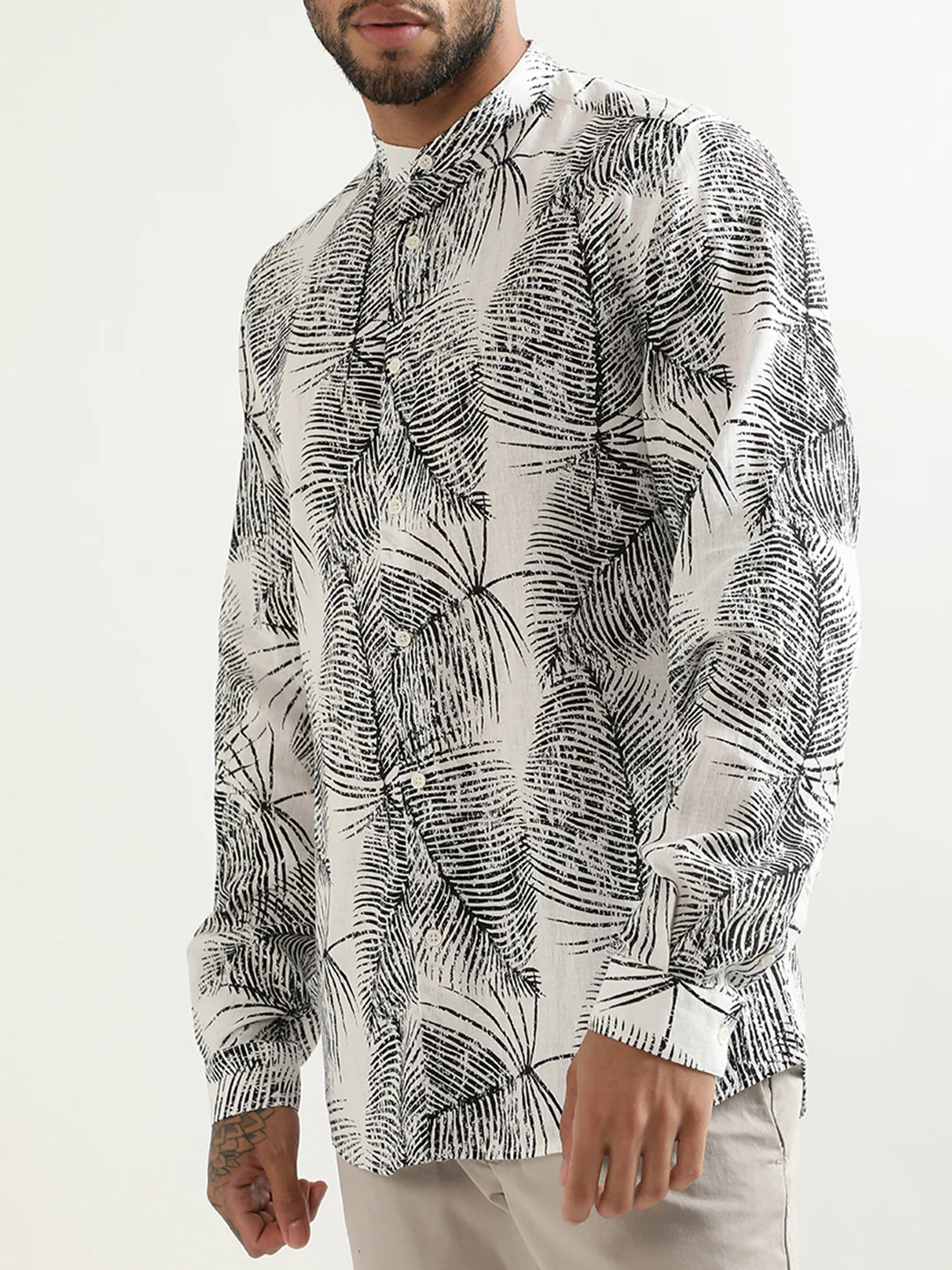 Antony Morato Multi Printed Slim Fit Shirt - Image 3