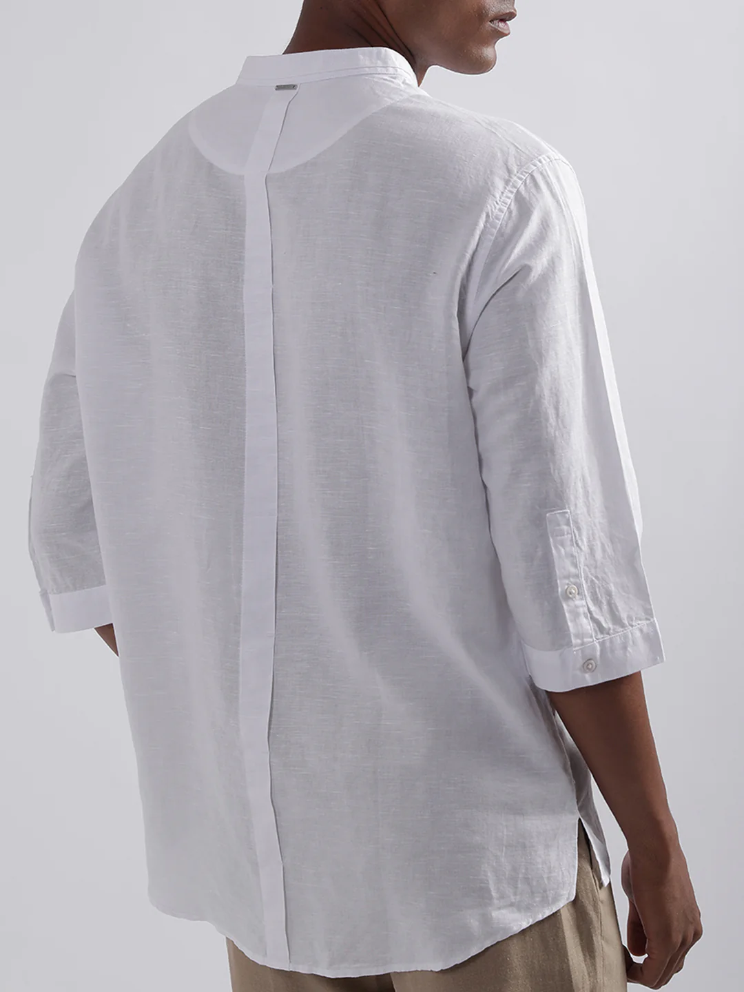 Antony Morato White Regular Fit Shirt - Image 3