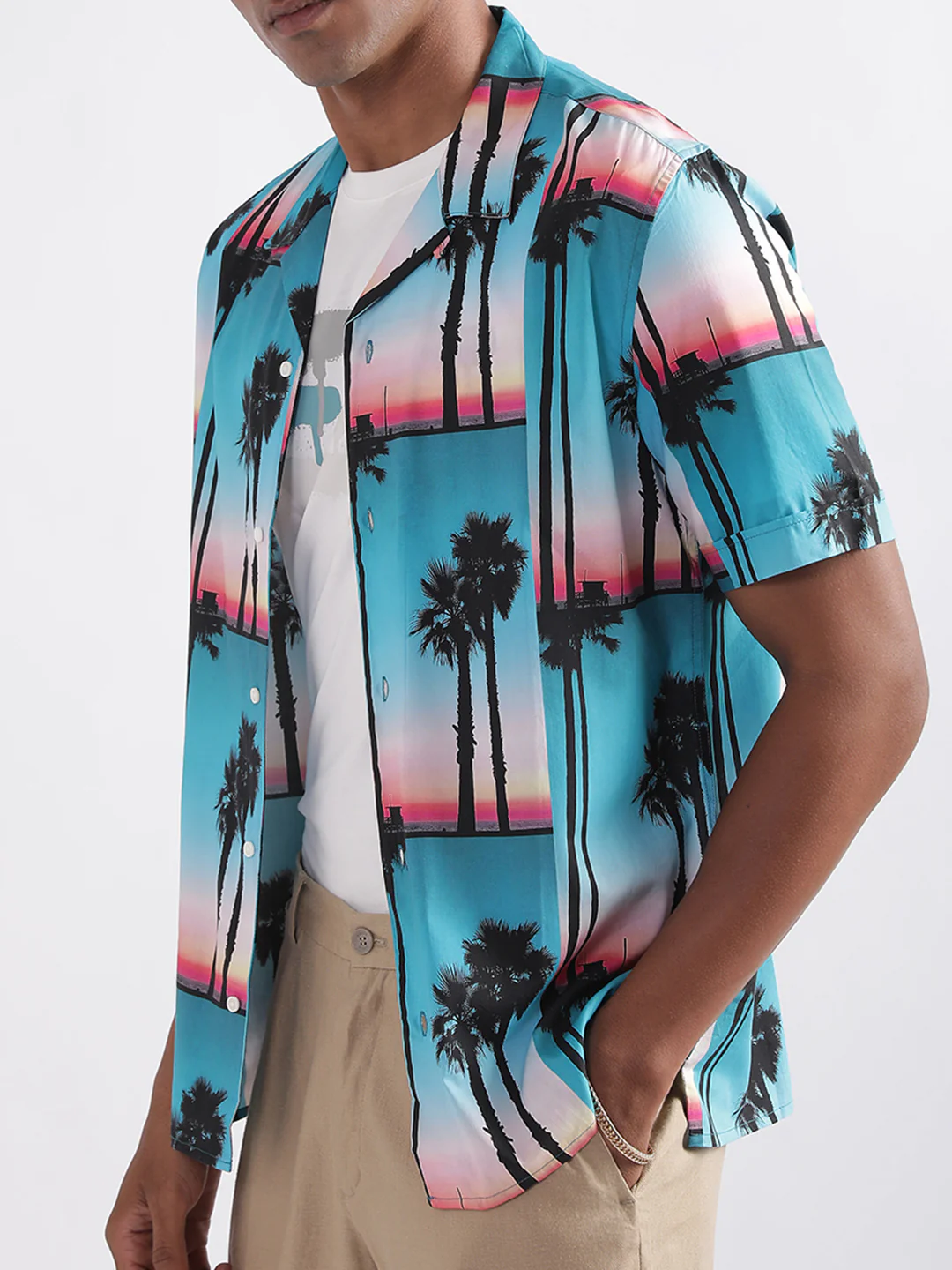 Antony Morato Multi Printed Regular Fit Shirt - Image 2