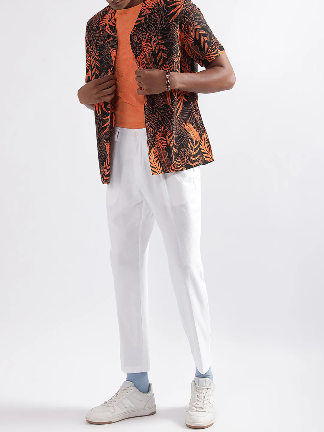 Antony Morato Tangerine Printed Regular Fit Shirt - Image 4