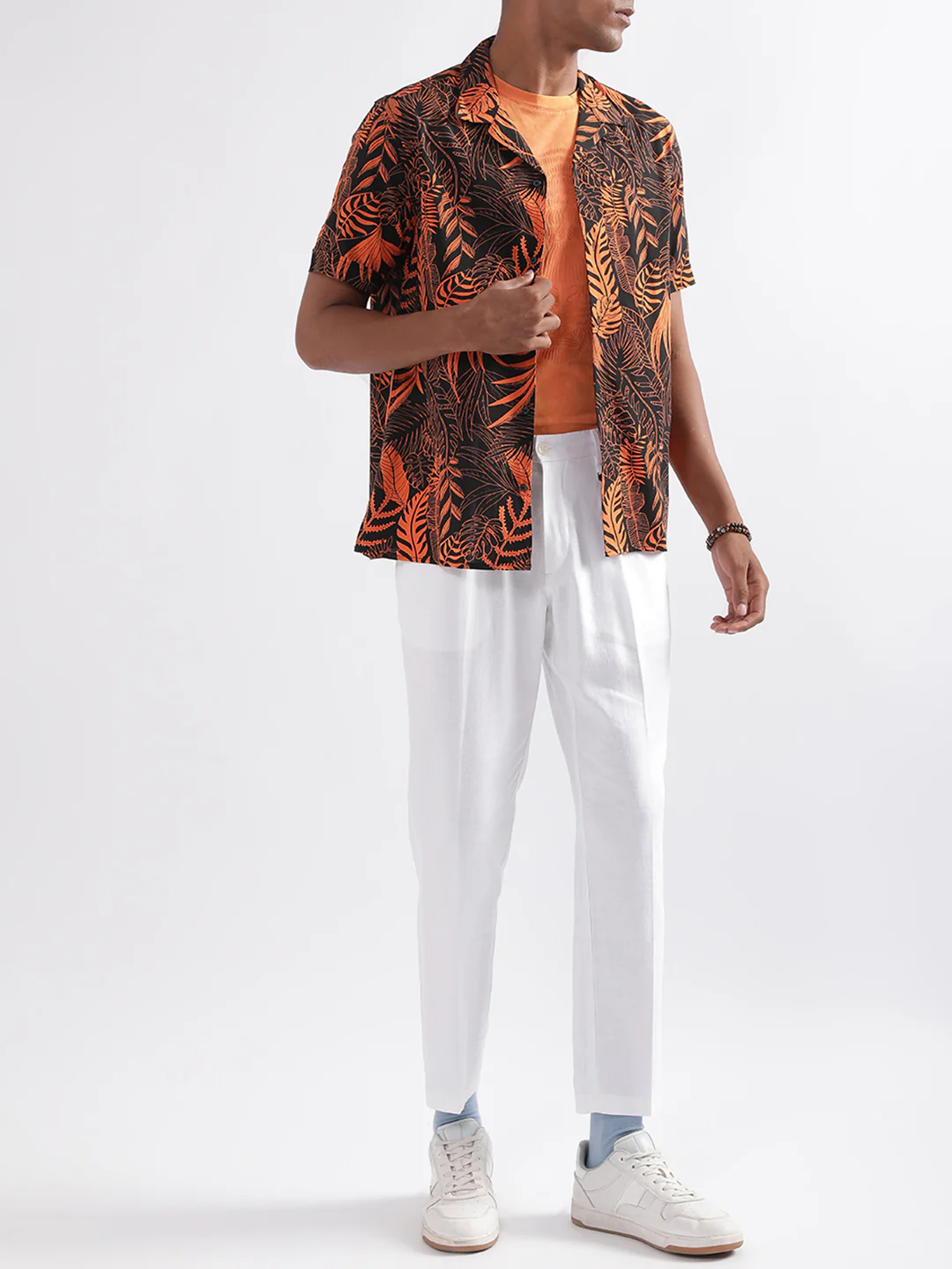 Antony Morato Tangerine Printed Regular Fit Shirt - Image 5