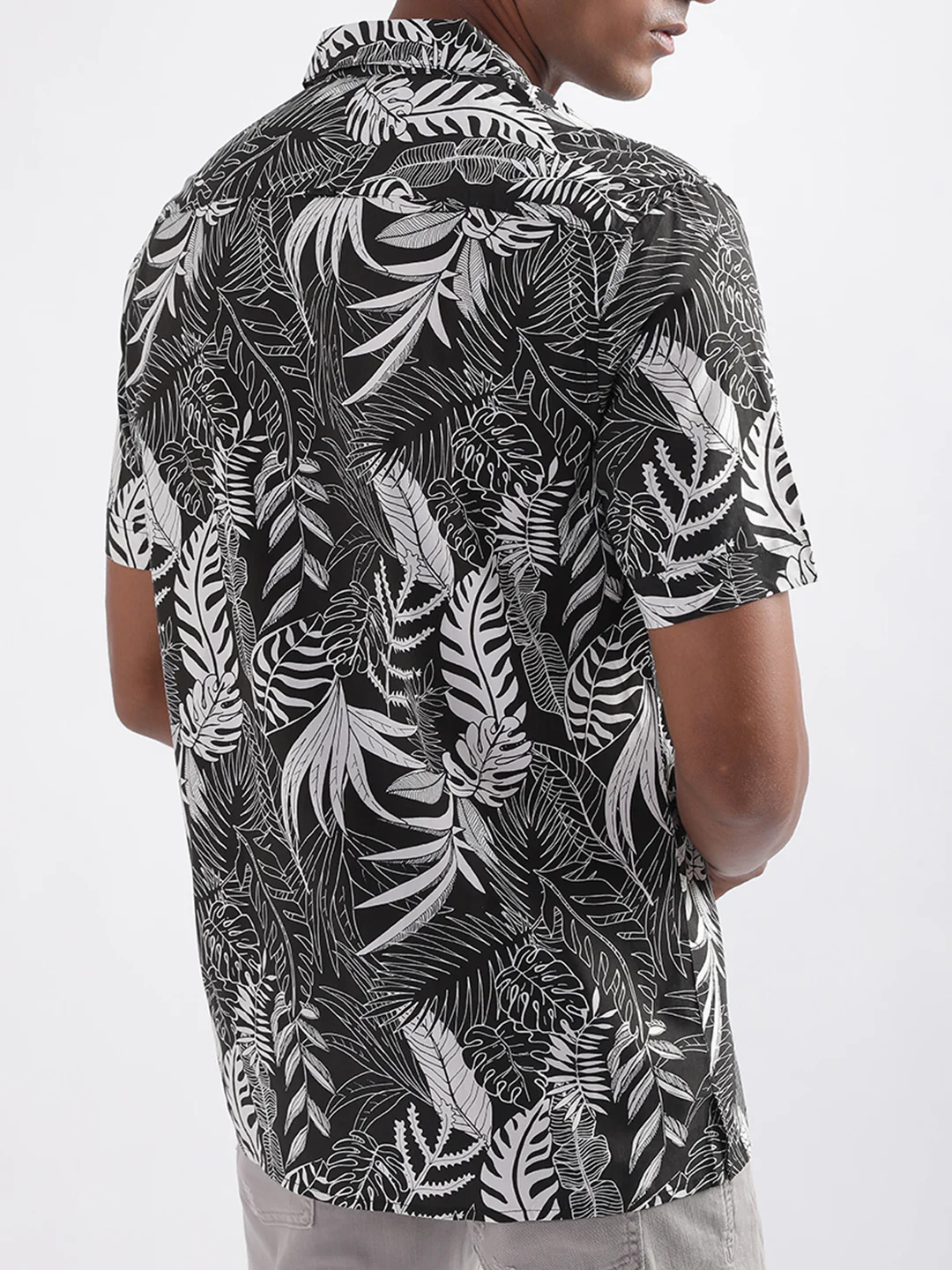 Antony Morato Black Printed Regular Fit Shirt - Image 2