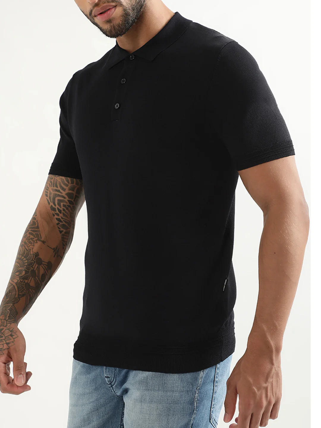 Antony Morato Blue Slim Fit Polo Tshirt - Image 2