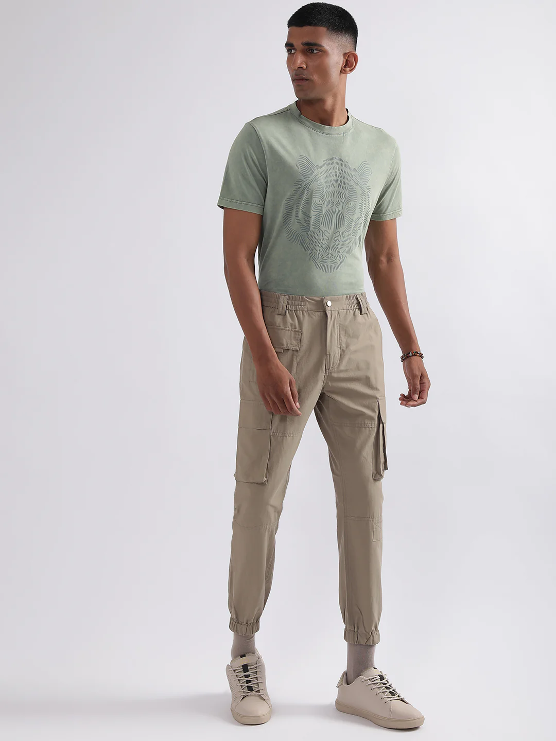 Antony Morato Men Tapered Fit Cotton Cargo Trouser - Image 5