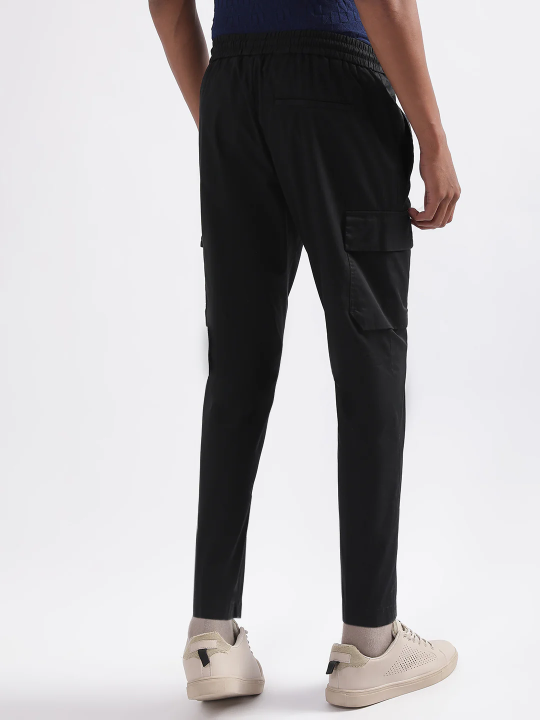 Antony Morato Men Mid-Rise Pure Cotton Jogger - Image 3