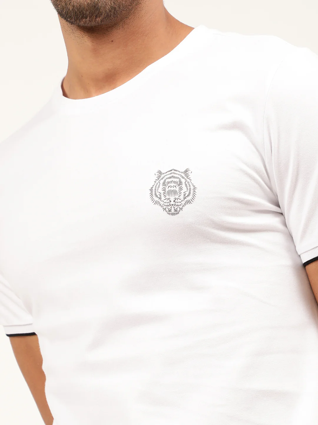 Antony Morato White Slim Fit Tshirt - Image 5