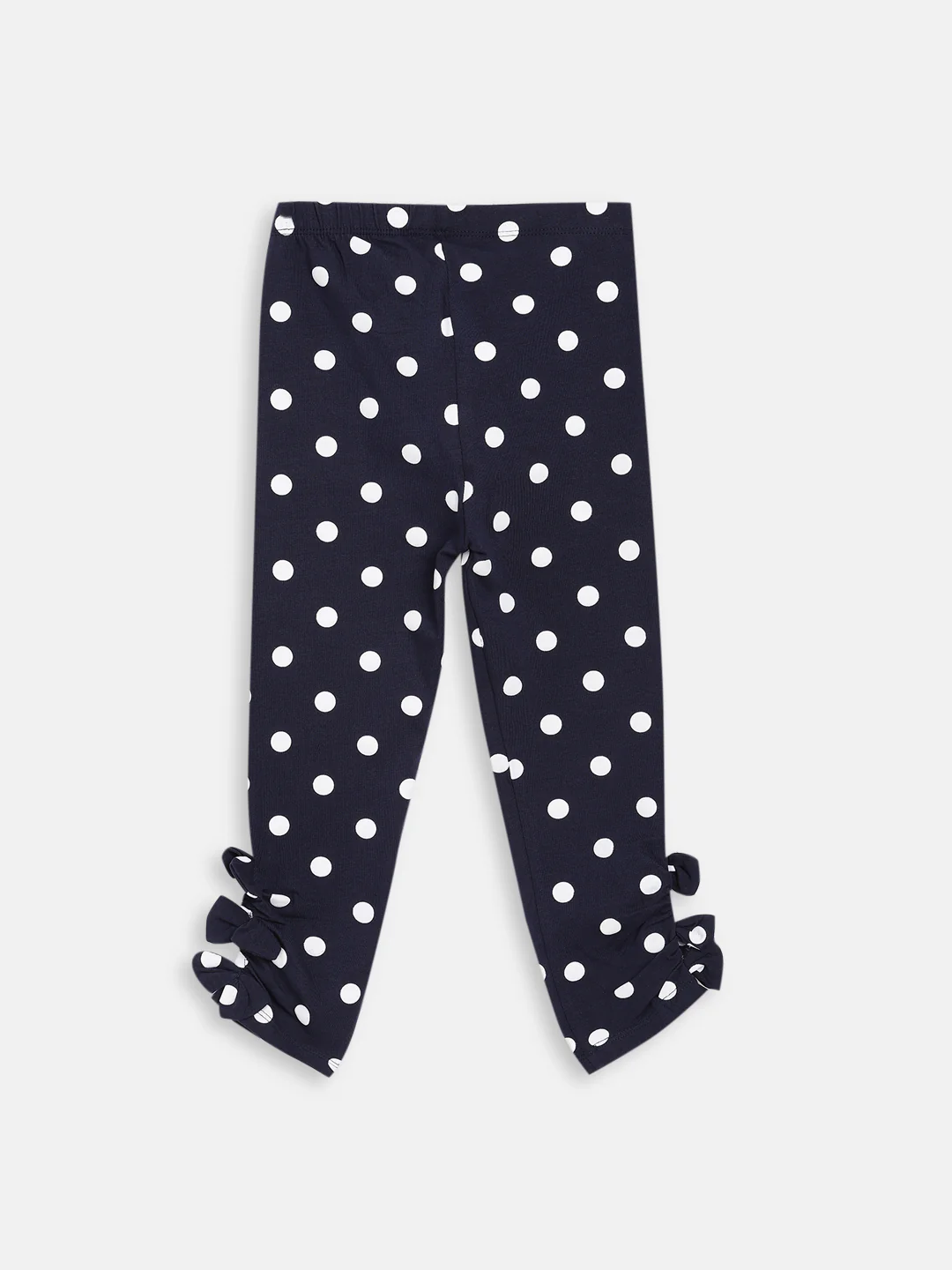 Blue Giraffe Girls Navy Printed Regular Fit Leggings - Image 5
