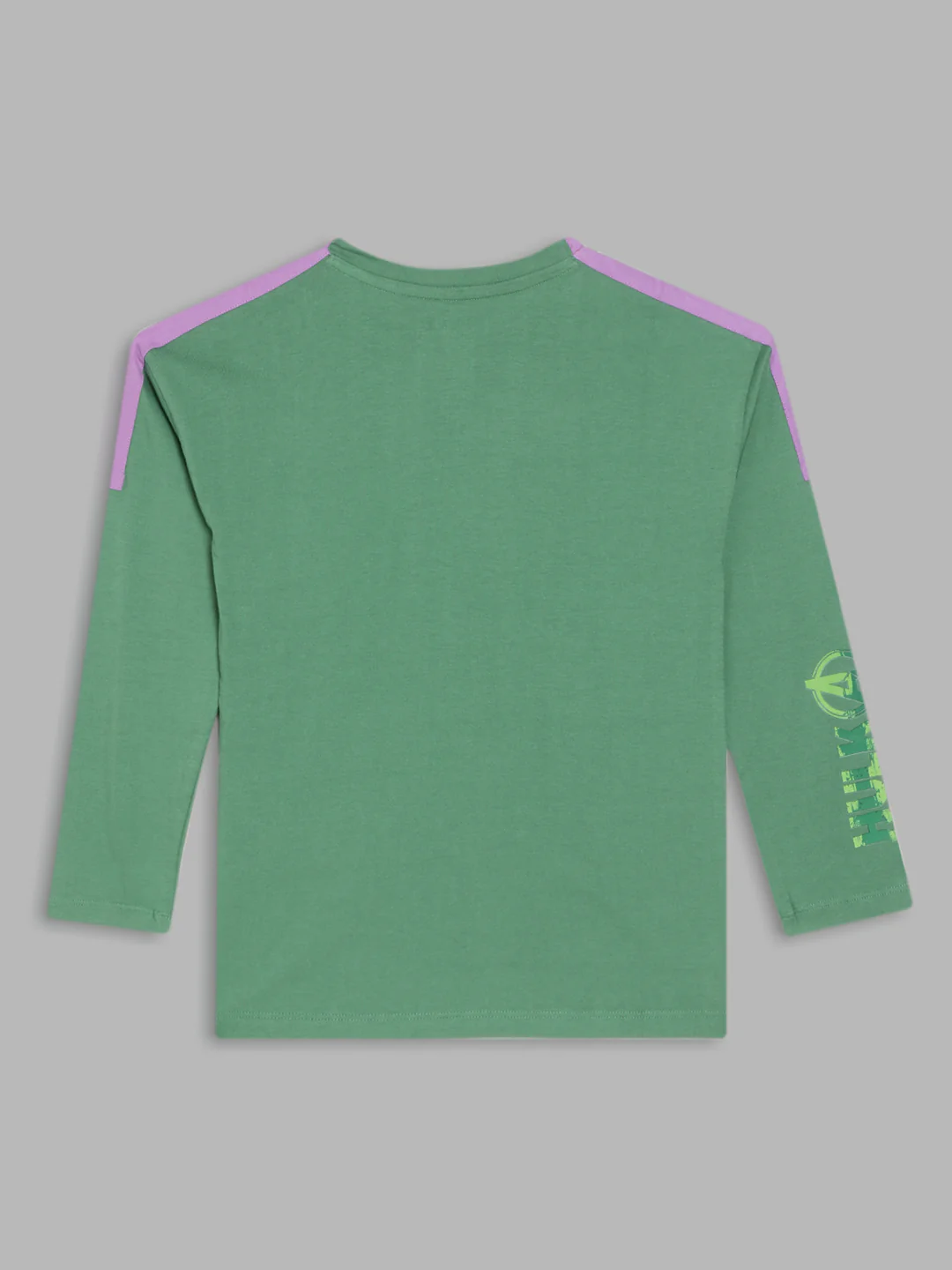 Blue Giraffe Boys Green Printed Round Neck TShirt - Image 2