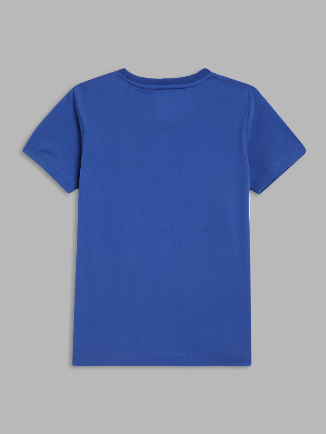 Blue Giraffe Boys Multi Colour blocked Round Neck TShirt - Image 2