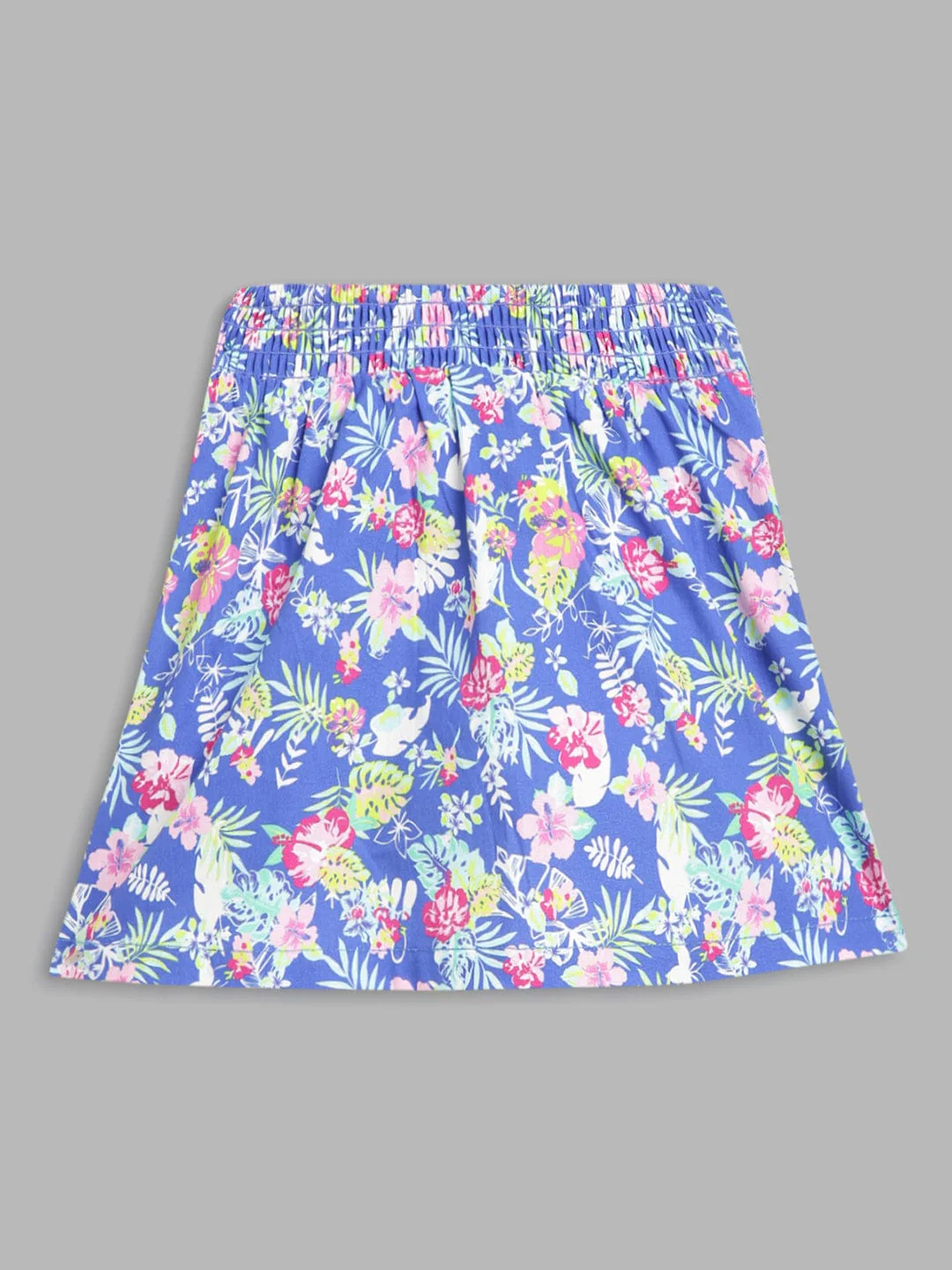 Blue Giraffe Girls Multi Flare Skirt - Image 2