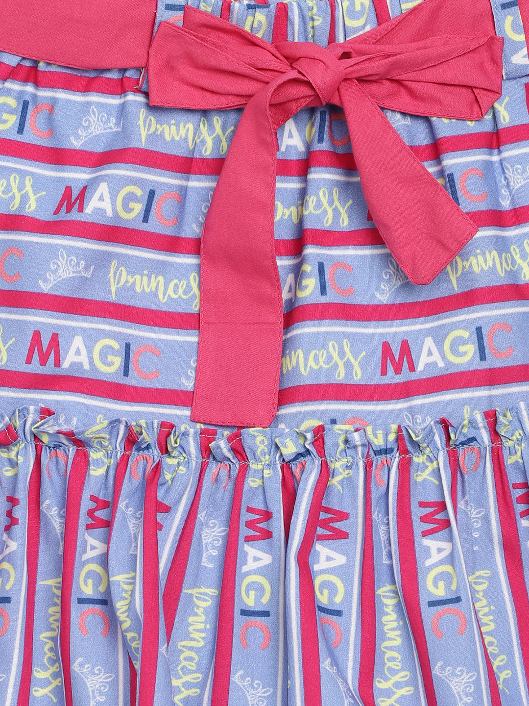 Blue Giraffe Girls Lilac Printed Regular Fit Skirt - Image 3