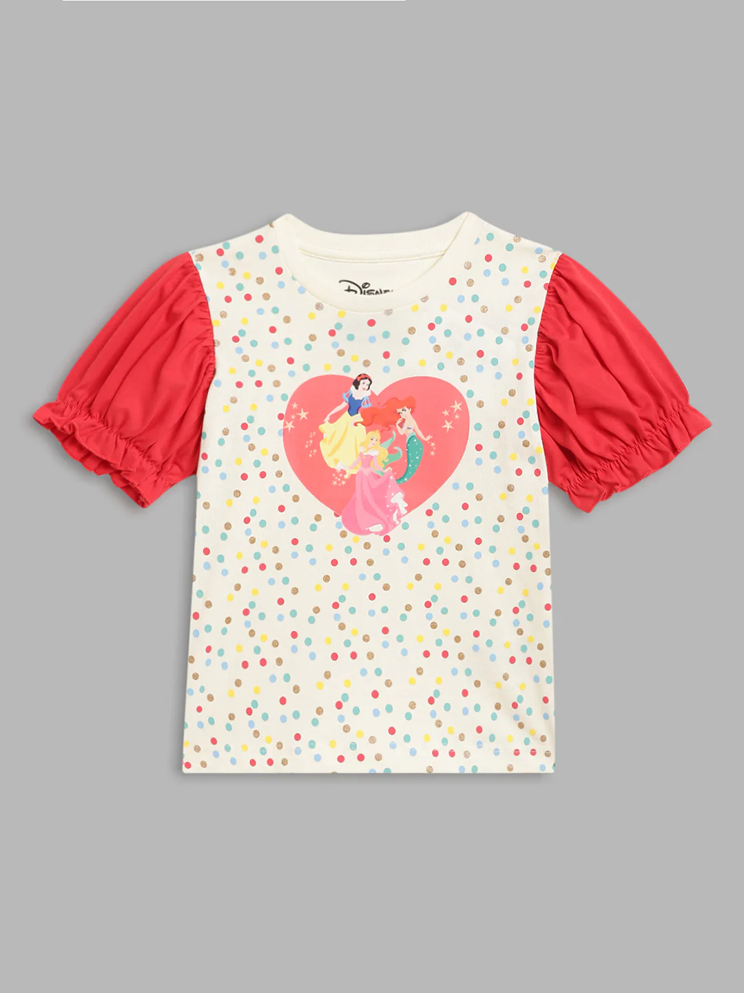 Blue Giraffe Kids Multi Printed Disney Regular Fit Top