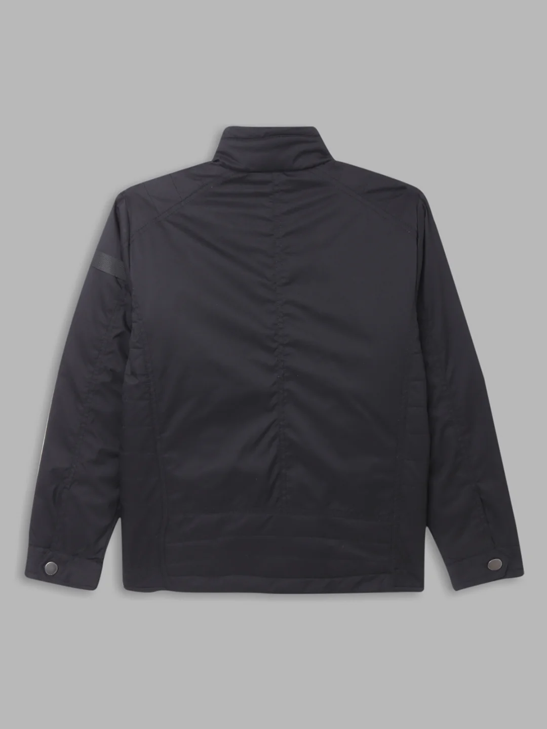 Blue Giraffe Boys Black Solid Jacket - Image 2