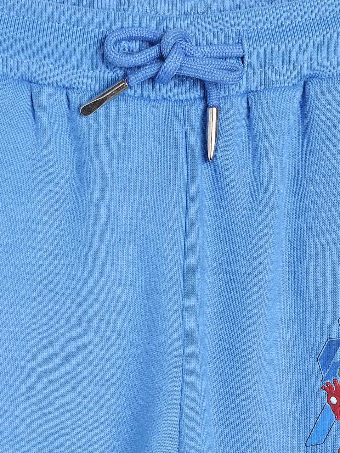 Blue Giraffe Boys Blue Colour blocked Regular Fit Sweatpant - Image 3