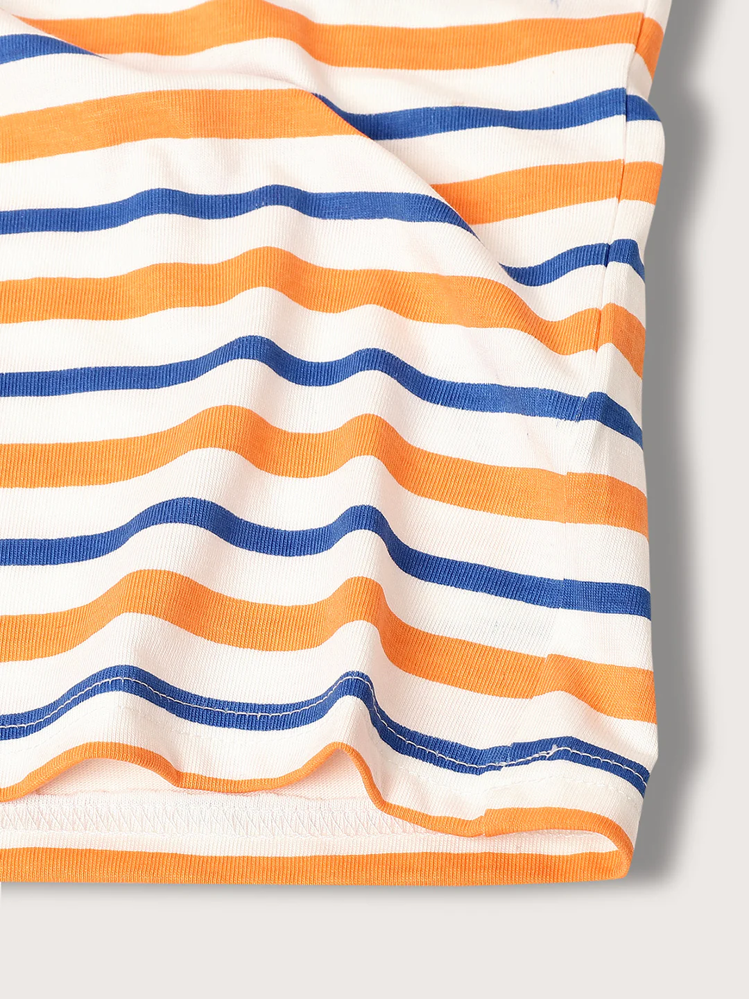 Blue Giraffe Kids Multi Striped Regular Fit Tshirt - Image 5