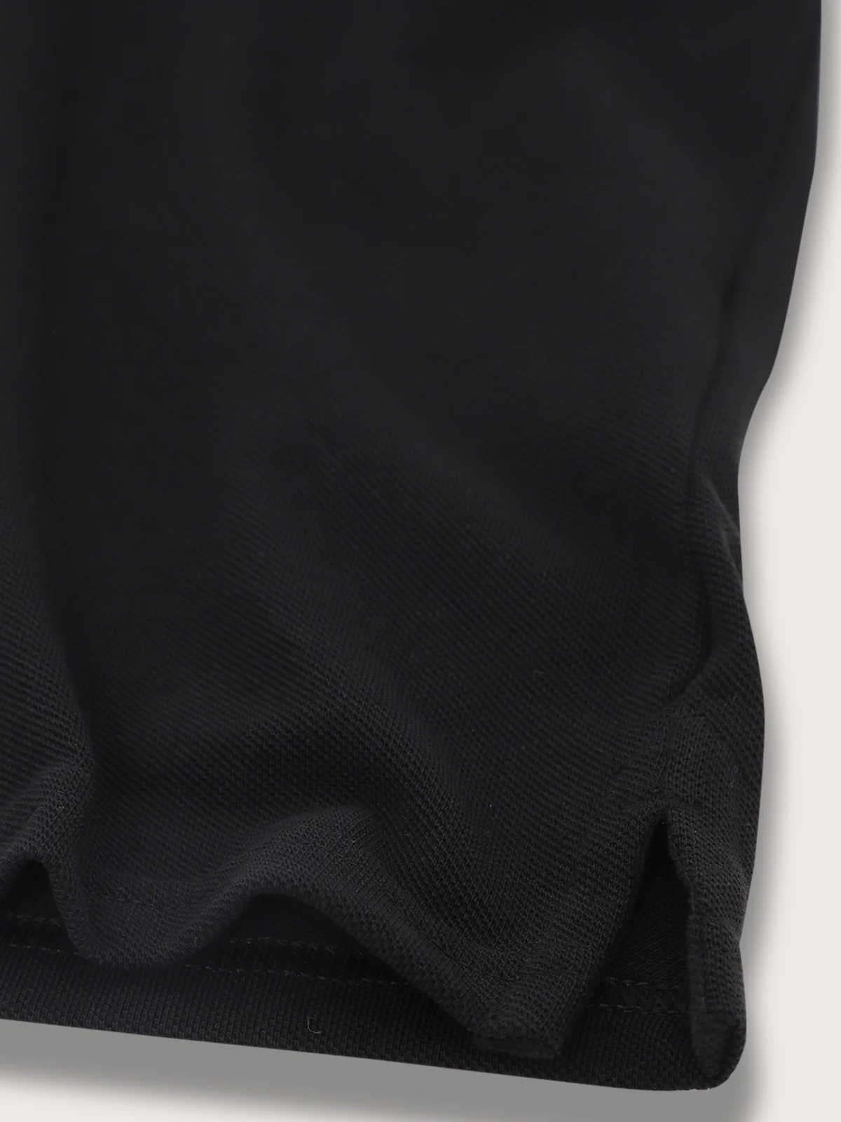 Blue Giraffe Kids Black Fashion Regular Fit Polo Tshirt - Image 4
