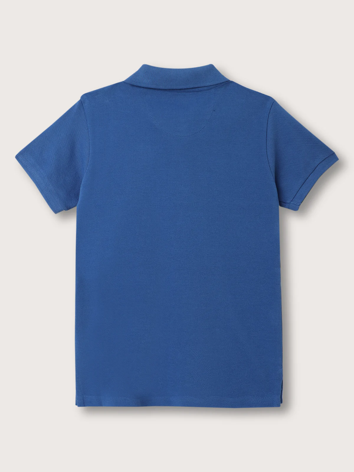 Blue Giraffe Boys Multi-Color Solid Polo Collar Short Sleeves Tshirt - Image 2