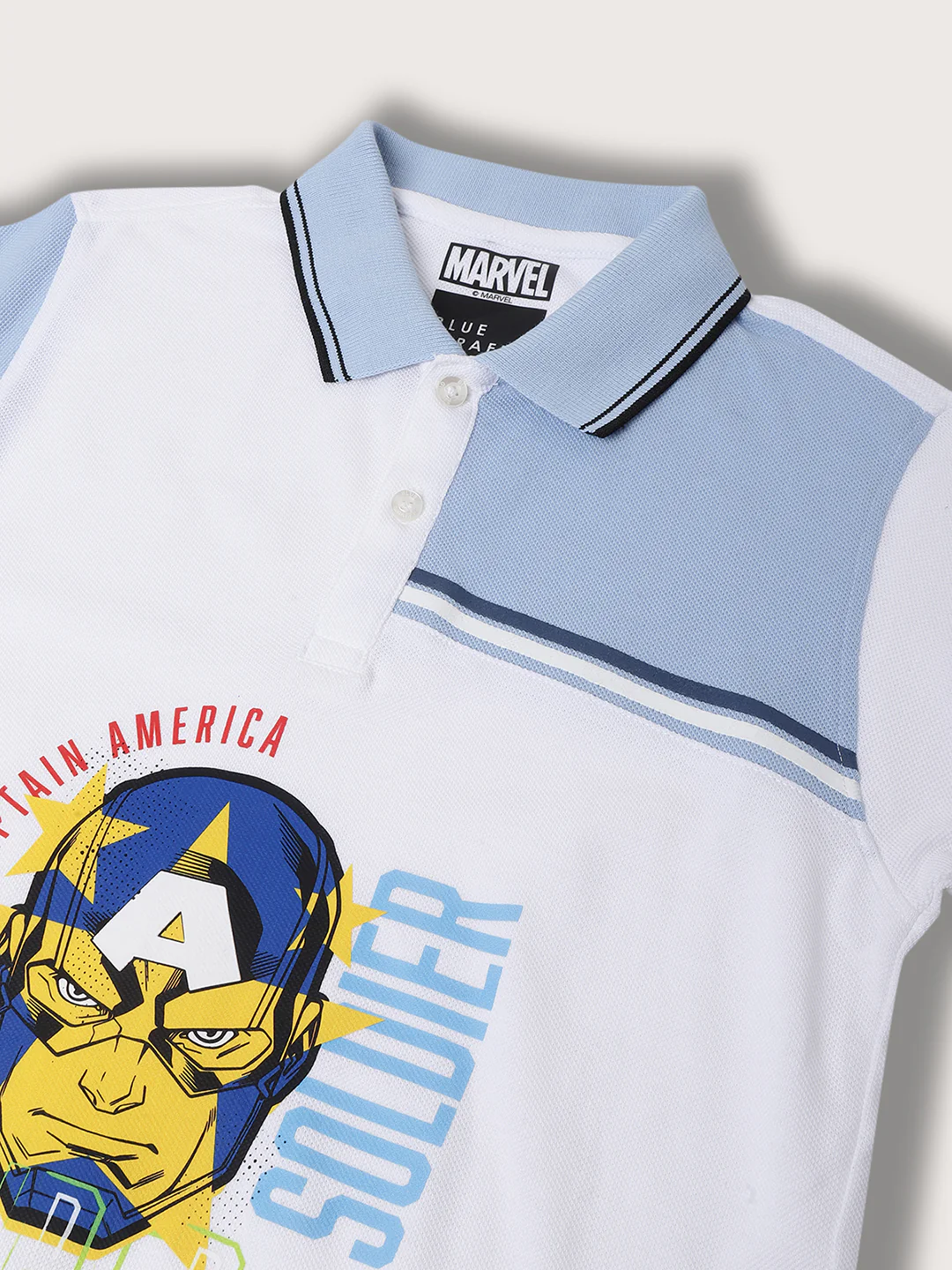 Blue Giraffe Boys Multi Solid Polo TShirt - Image 3