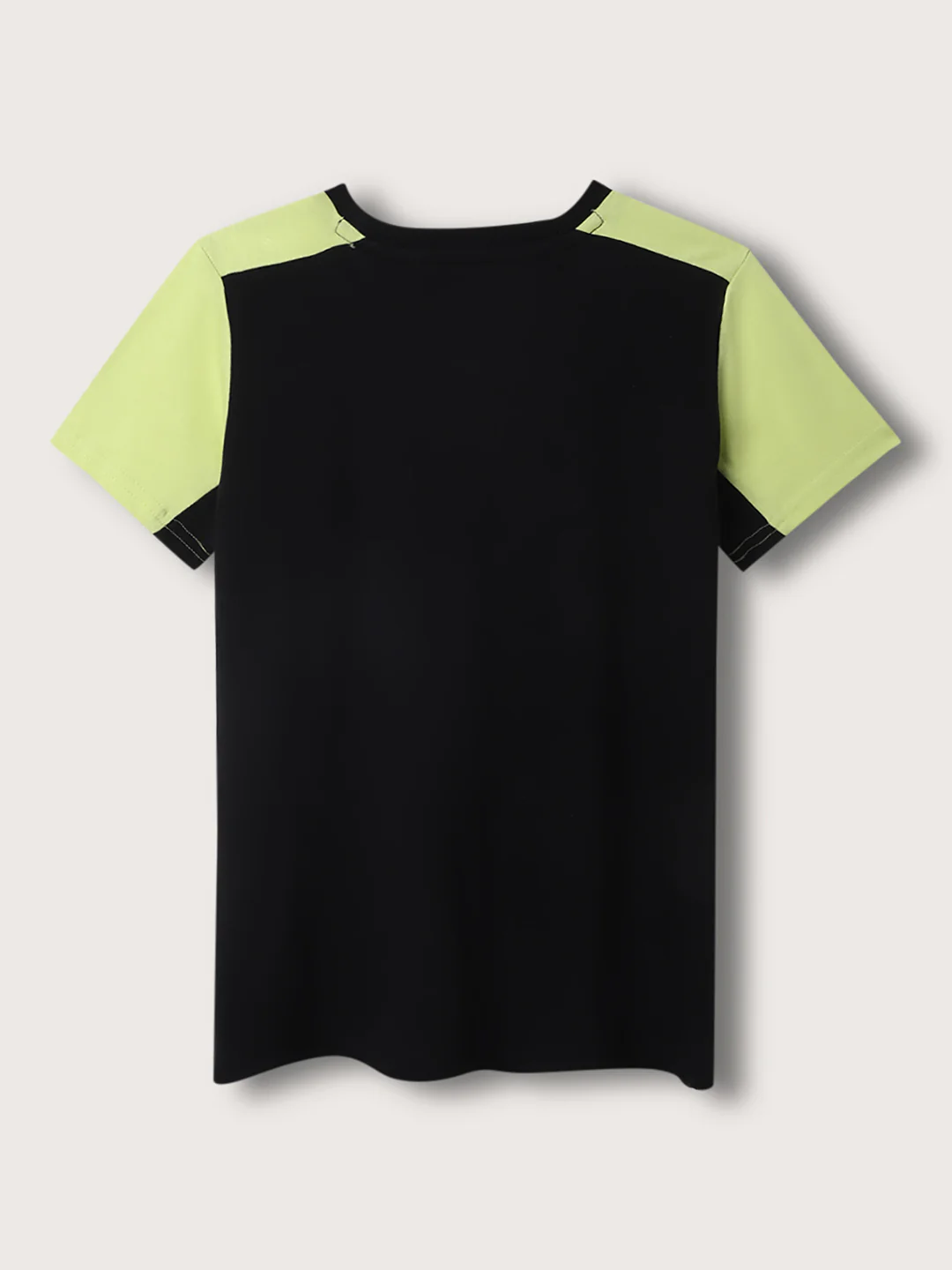 Blue Giraffe Boys Multi Solid Round Neck TShirt - Image 2